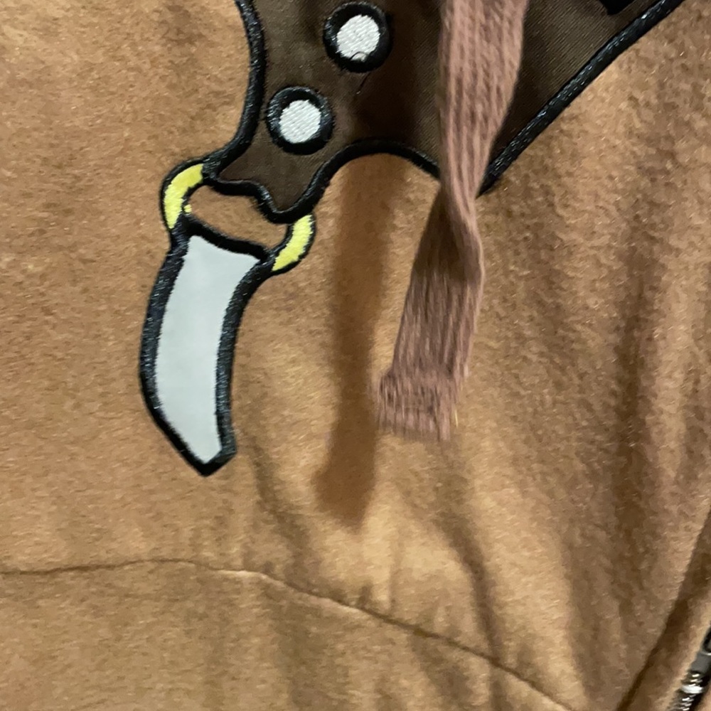 Disney authentic NWT size Small STAR WARS CHEWBACCA pajama ,role play double zip - Picture 6 of 9